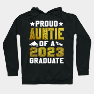 Proud Auntie Of A 2023 Graduate Senior Graduation Hoodie